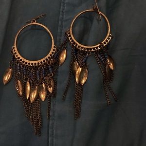 Long earrings